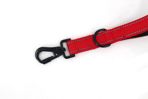 DU DA Pets 5-Handle Dog Leash – Dale Red